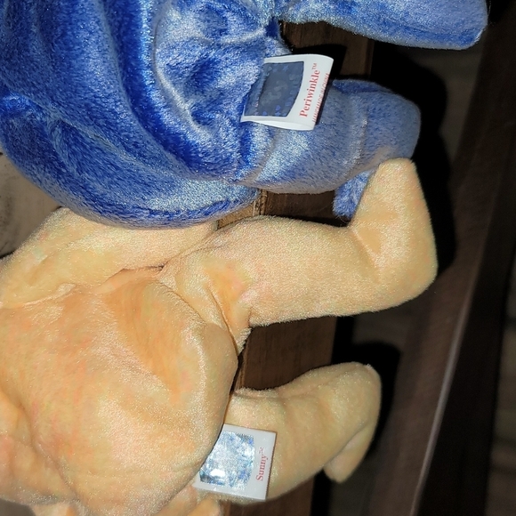 Ty Beanie Babies Periwinkle and Sunny Bears - Picture 4 of 9